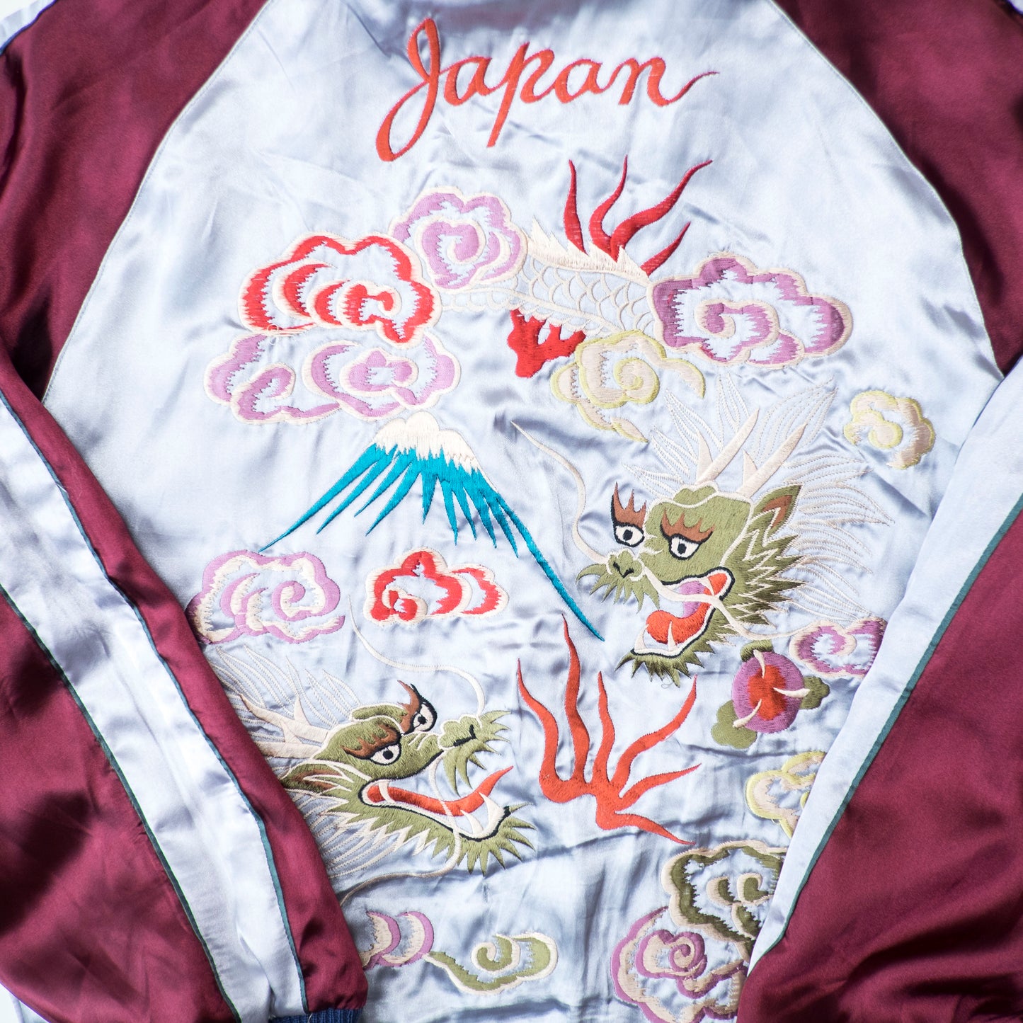Vintage Tailor Toyo Aloha Hawaii Ukulele Dragon Reversible Sukajan Jacket