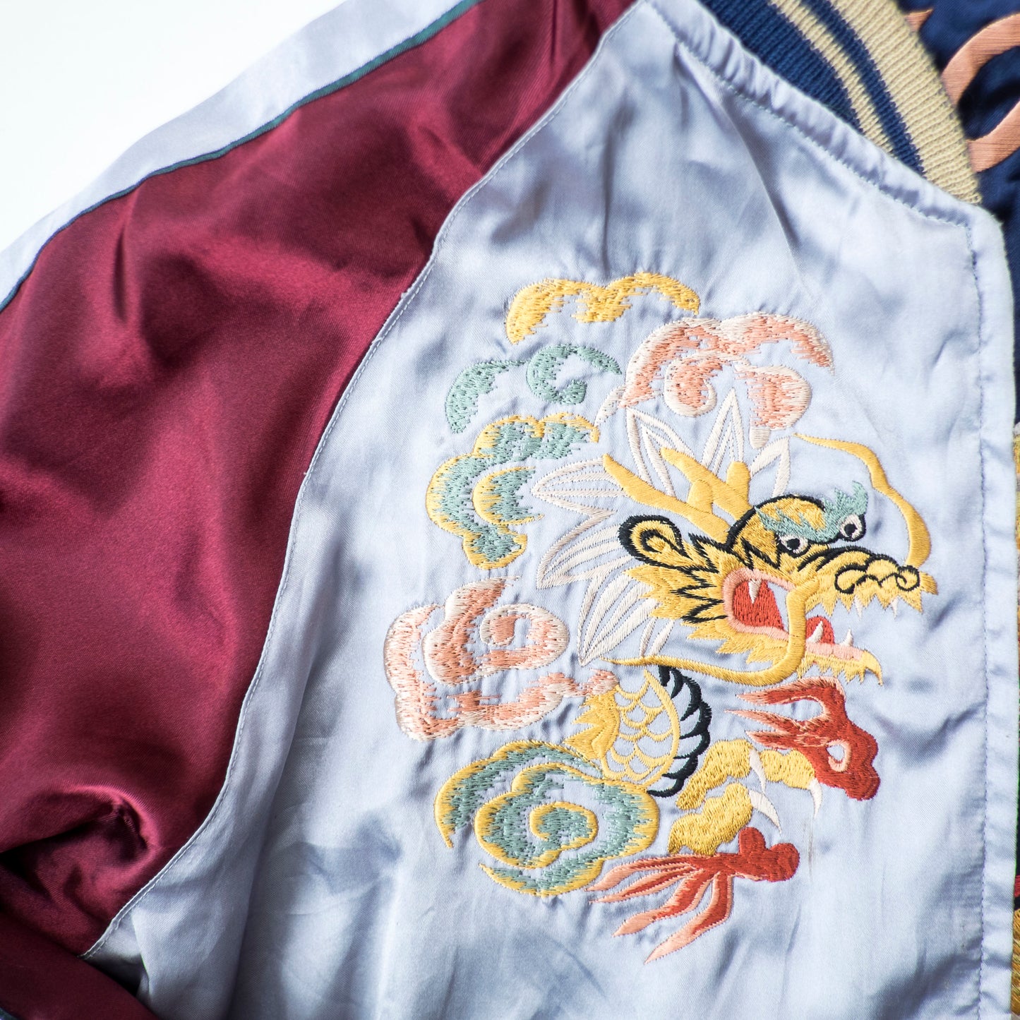 Vintage Tailor Toyo Aloha Hawaii Ukulele Dragon Reversible Sukajan Jacket