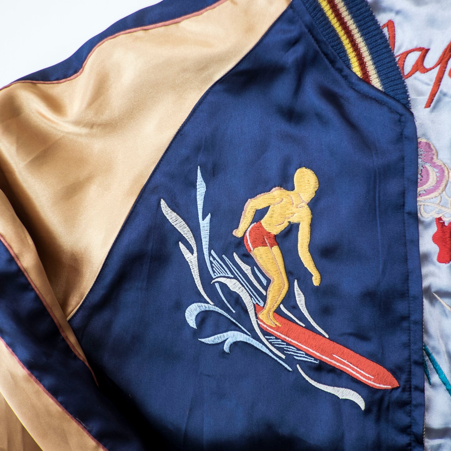 Vintage Tailor Toyo Aloha Hawaii Ukulele Dragon Reversible Sukajan Jacket