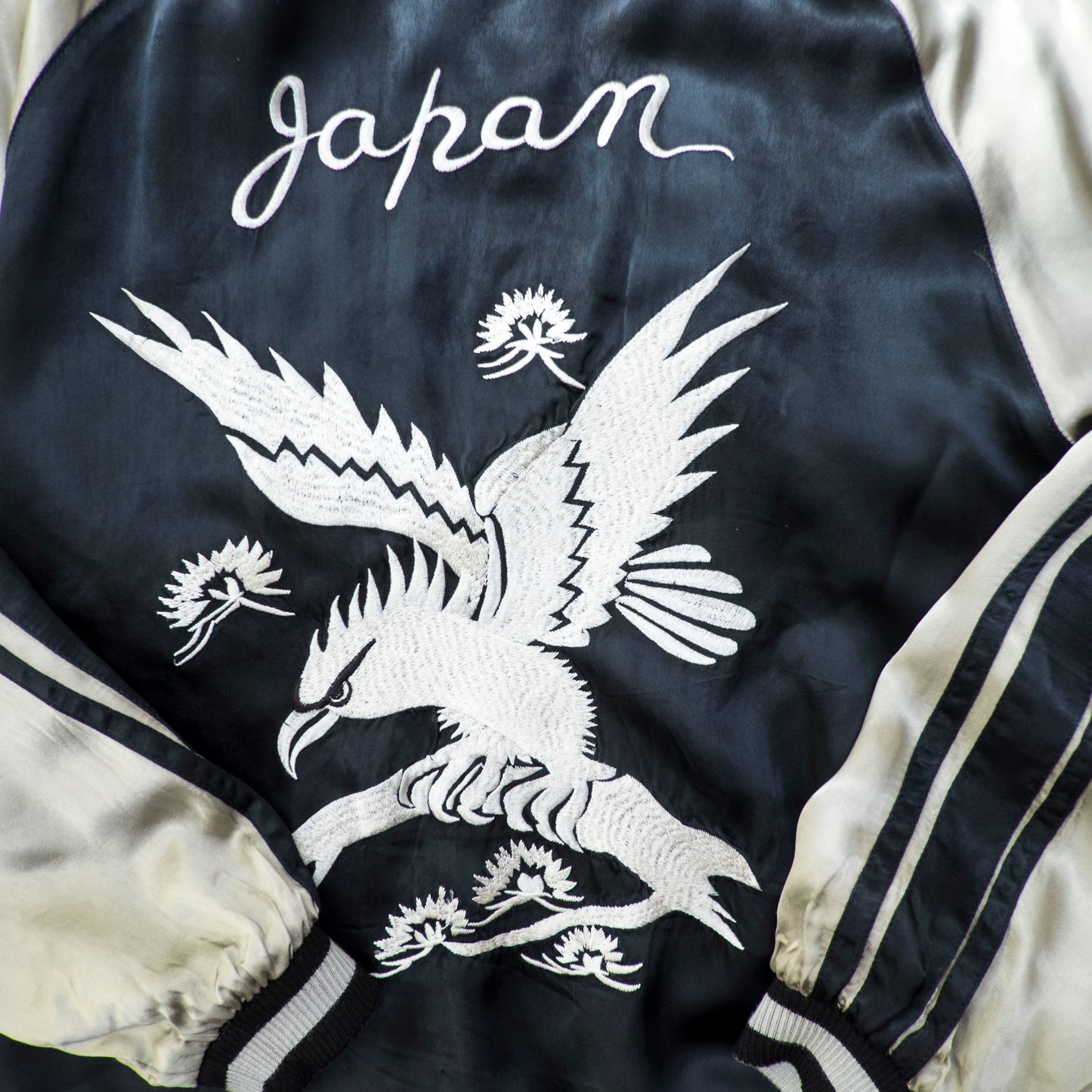 Vintage Back Street Crawler Reversible Sukajan Jacket Cobra Skull Eagle Roses Gothic Punk Japanese Souvenir Bomber