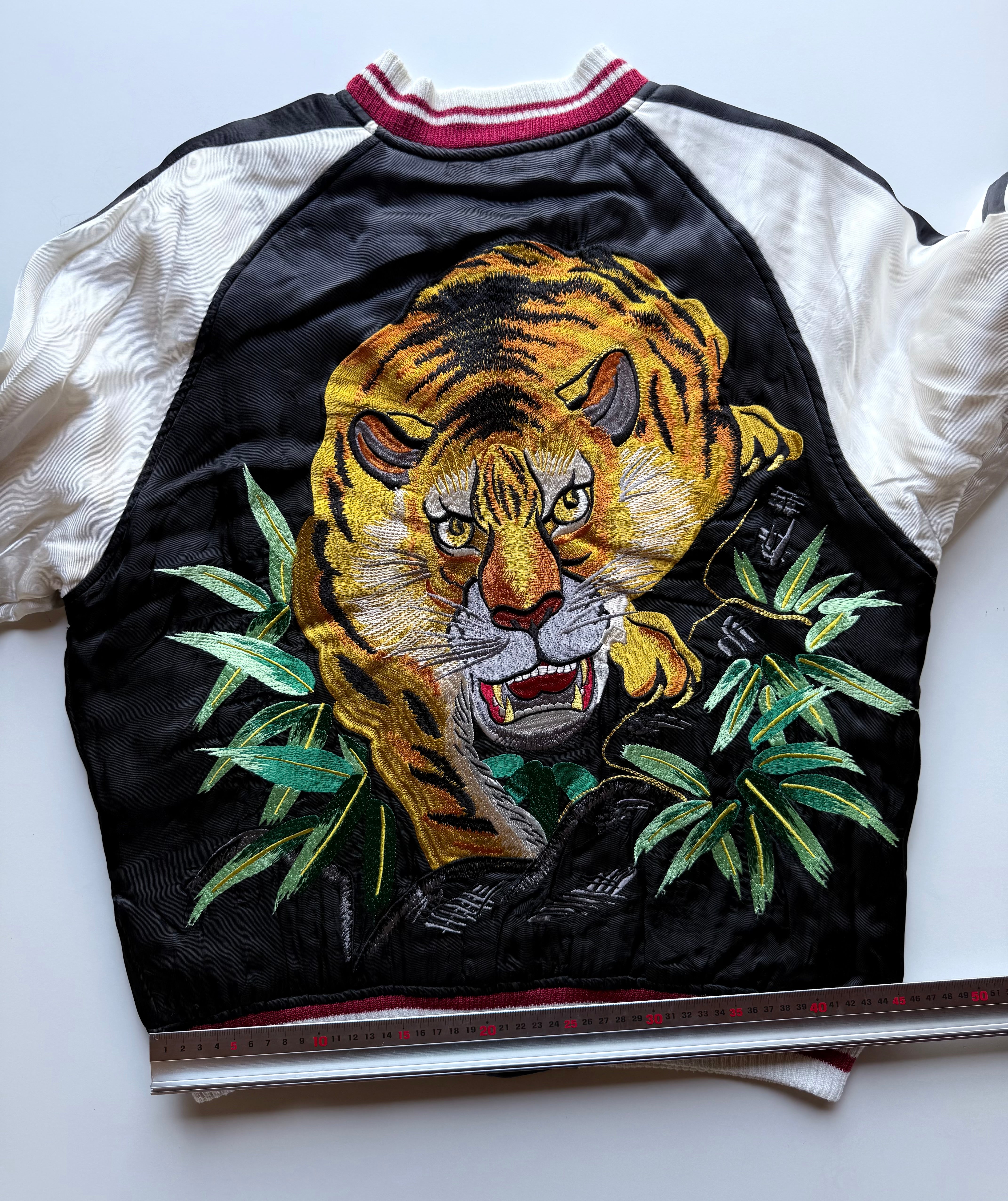 Vintage Hashimoto Shokai Tiger Dragon Sukajan Jacket – Japonista