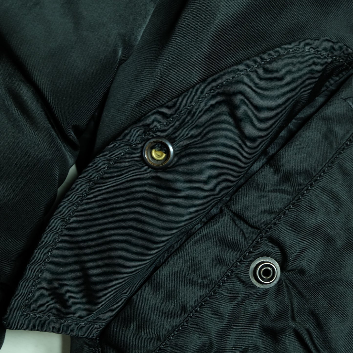 Vintage 1990s Alpha Industries Batman Logo MA-1 Bomber Jacket Medium USA Made Reversible Black Orange Flight Jacket
