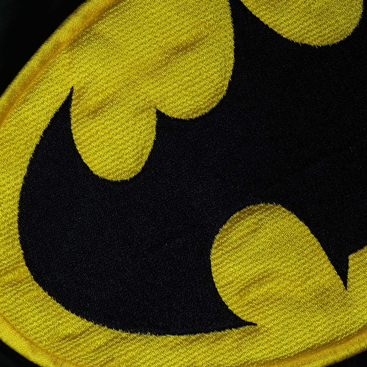 Vintage 1990s Alpha Industries Batman Logo MA-1 Bomber Jacket Medium USA Made Reversible Black Orange Flight Jacket