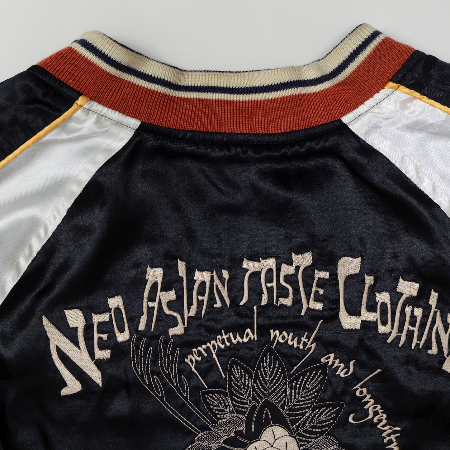 AMEKAJI Yakuza Fashion Tedman BRM Soul of Phoenix Sukajan Jacket | Embroidered Velvet Souvenir Jacket Japan Mt. Fuji Phoenix Yokosuka Bomber