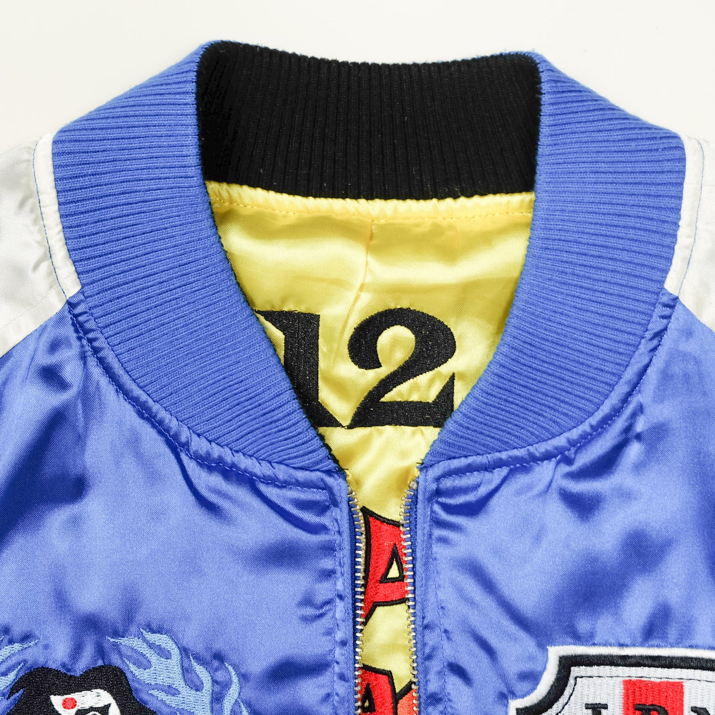 PUNK DRUNKERS Vintage Japanese Japan Soccer World Cup South Africa Samurai Musha Embroidered Yokosuka Jumper Bomber Sukajan Souvenir Jacket