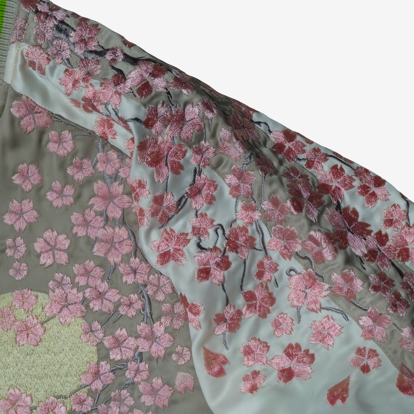 Nishiki x Evangelion EVA-01 Sakura Sukajan Jacket Size M | Pink Japanese Anime Souvenir Bomber