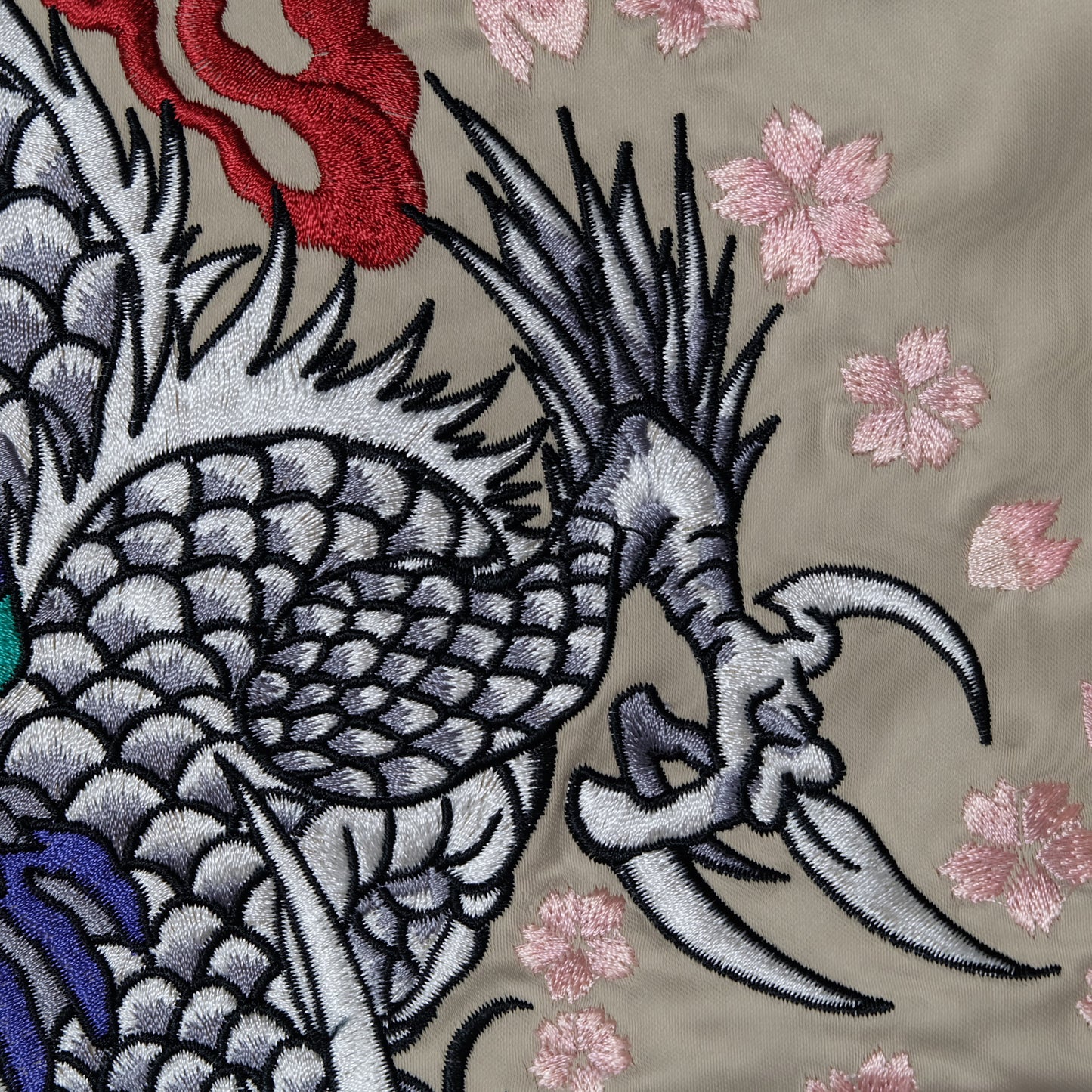 Nishiki x Evangelion EVA-01 Sakura Sukajan Jacket Size M | Pink Japanese Anime Souvenir Bomber