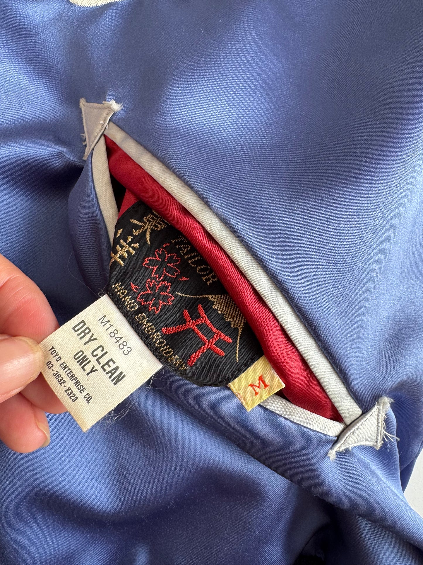 Vintage Tailor Toyo Enterprise Reversible Hawaii Sukajan Jacket Dragon Hawaii Hula Girl Aloha Embroidered Japanese Souvenir Bomber Size M