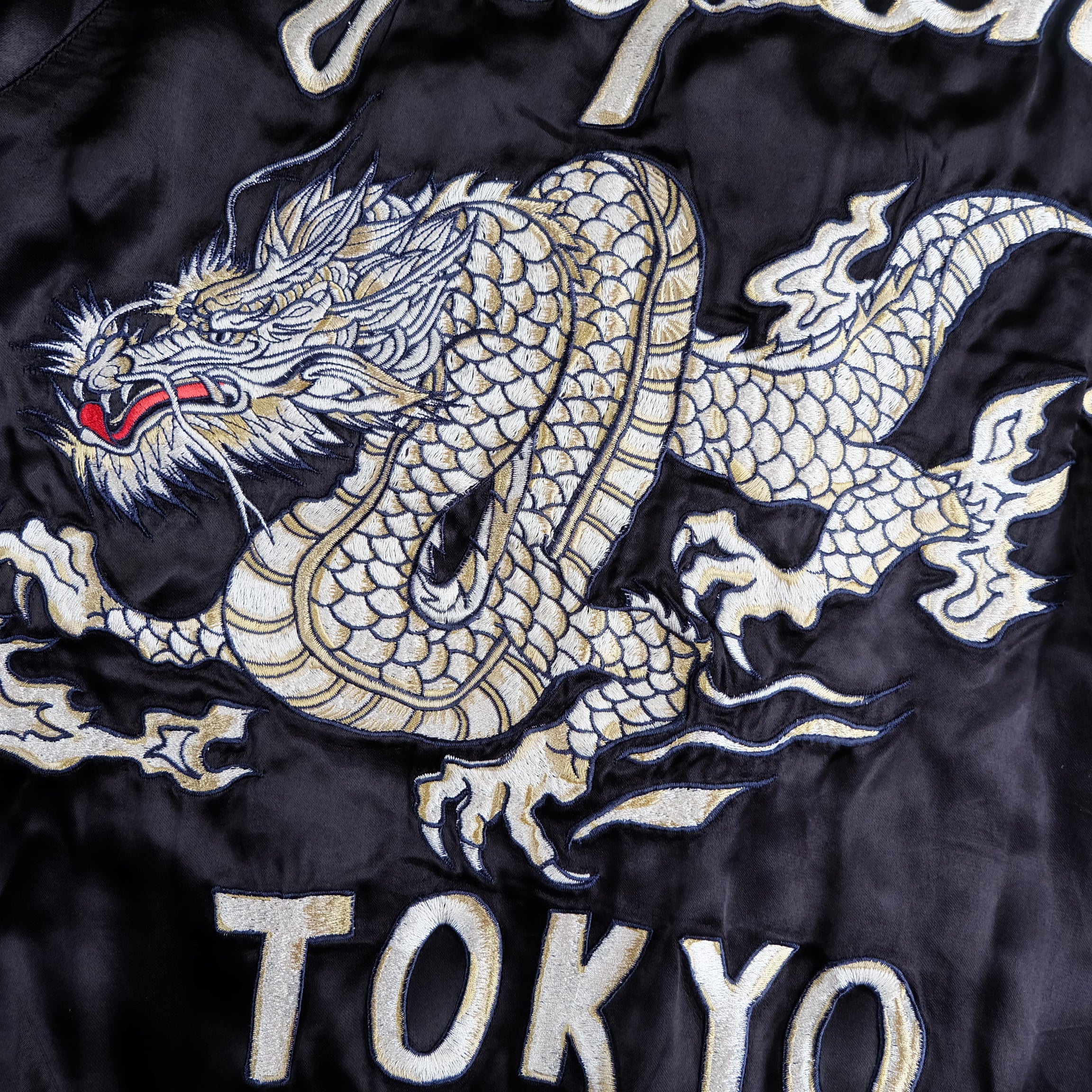 Super Rare CROWS x WORST Anime Regulus Dragon Sukajan Jacket L–XL