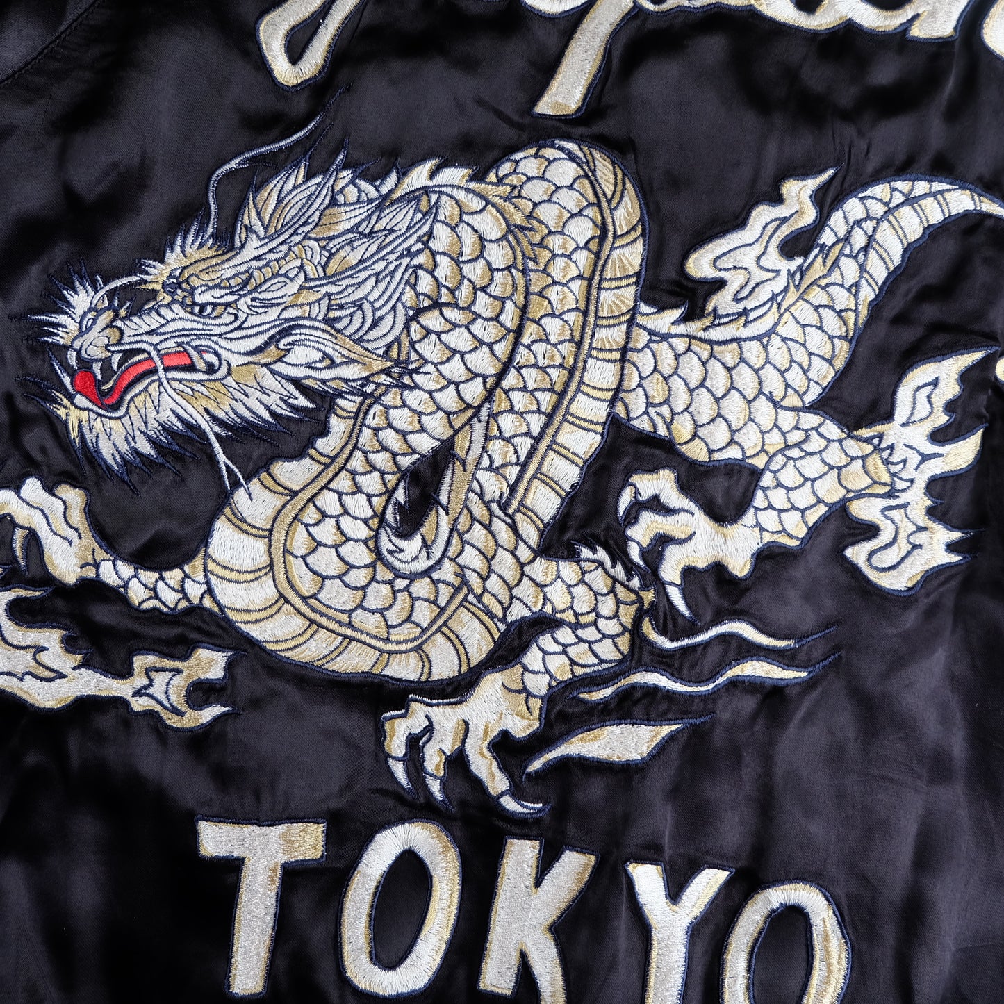Rare CROWS x WORST Regulus Bōya Harumichi Reversible Sukajan Jacket | Japan Tokyo Dragon Black Satin Manga Bomber