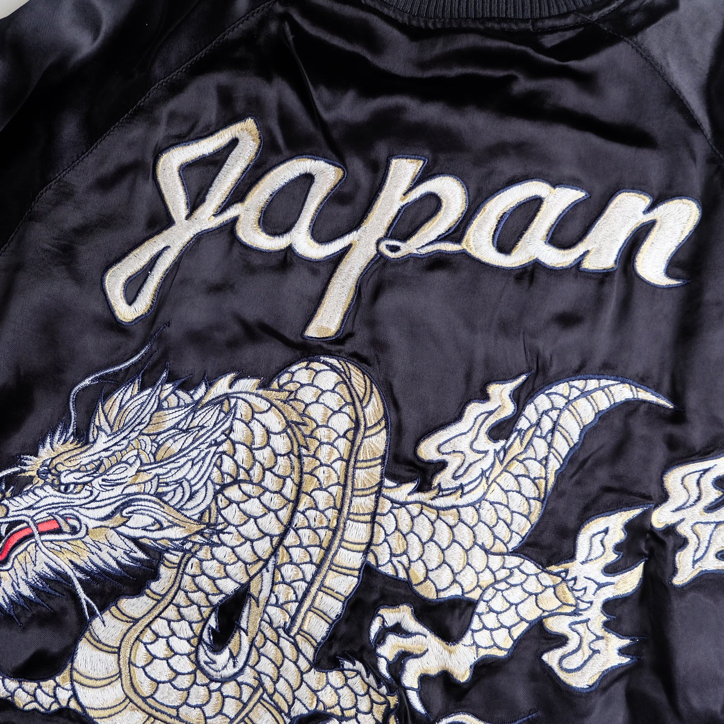 Rare CROWS x WORST Regulus Bōya Harumichi Reversible Sukajan Jacket | Japan Tokyo Dragon Black Satin Manga Bomber