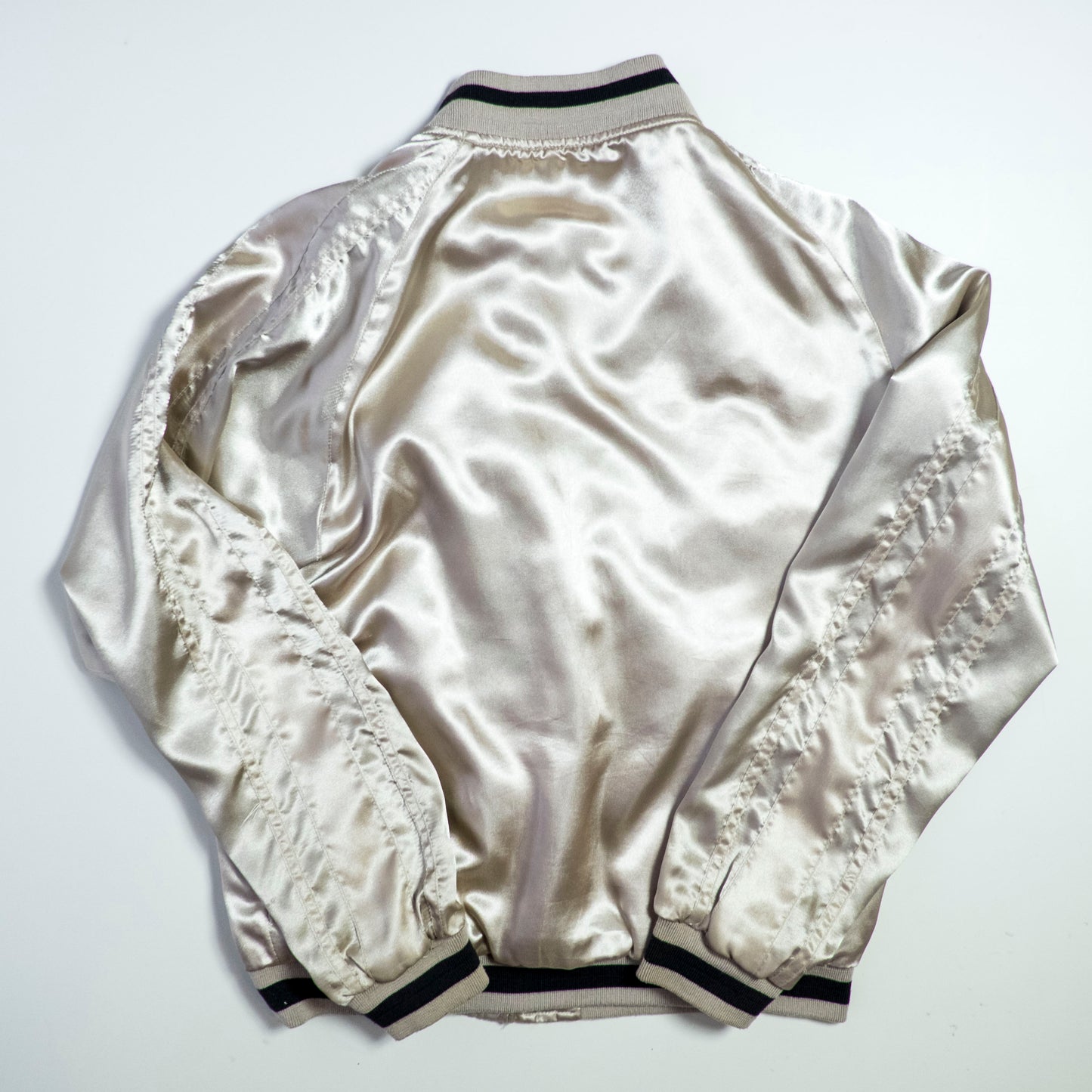 Vintage Japanese Japan GORILLA Dragon Ryu x Tiger Tattoo Art Design Embroidered Yokosuka Jumper Bomber Sukajan Souvenir Jacket