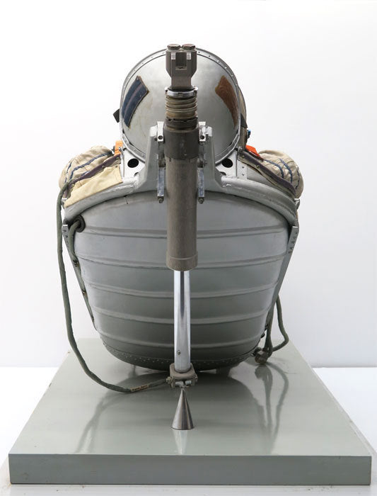 Authentic Soyuz Space Suit Sokol KV-2 + Kazbek Seat Museum Grade USSR Soviet Spaceflight Artifact Group Display Ready Large Cargo