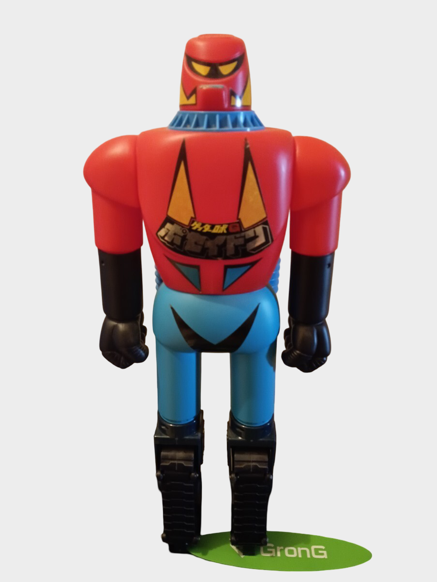 Popy Jumbo Machinder “Poseidon” Vintage Giant Robot with Box, Missiles Sealed, Paper Goods, Showa-Era Display Icon