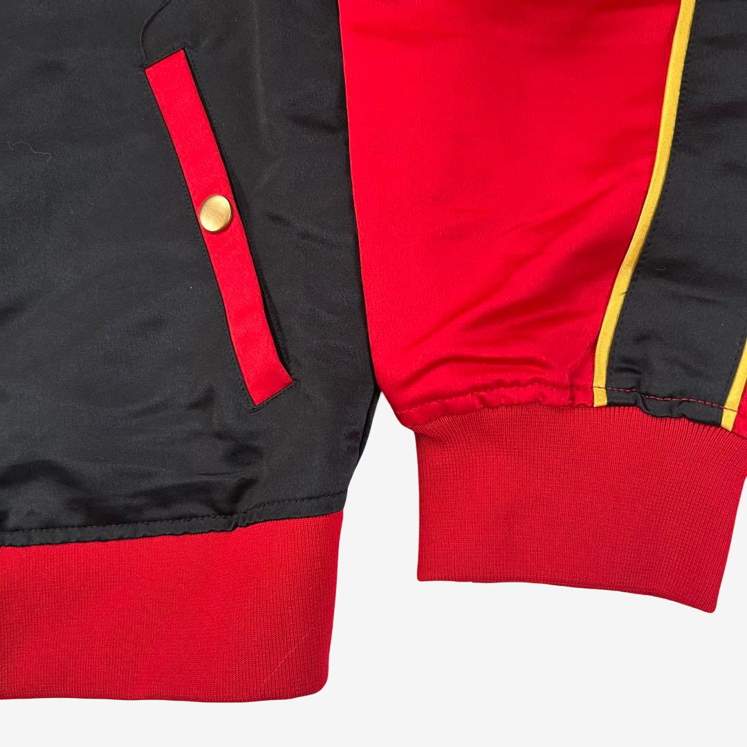 Spirited Away Aburaya Sukajan Jacket Studio Ghibli 20th Anniversary Embroidered Red Black Anime Souvenir Jacket Free Size