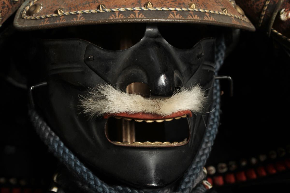 Satsuma-Style Samurai Yoroi Armor Gusoku Display Set —  Bold Clan Aesthetic, Collector Showcase