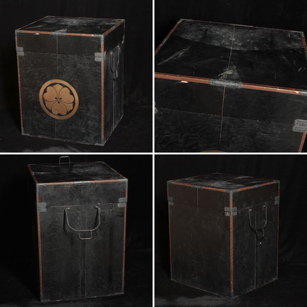 Satsuma-Style Samurai Yoroi Armor Gusoku Display Set —  Bold Clan Aesthetic, Collector Showcase