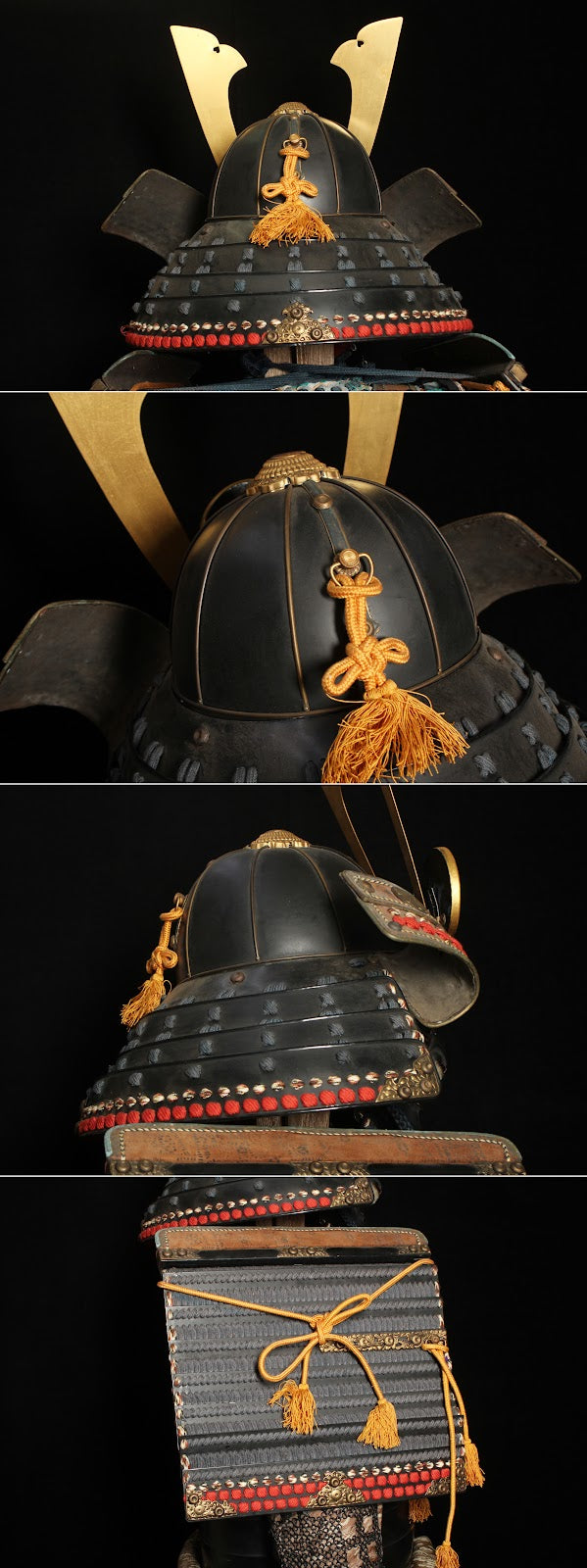 Satsuma-Style Samurai Yoroi Armor Gusoku Display Set —  Bold Clan Aesthetic, Collector Showcase