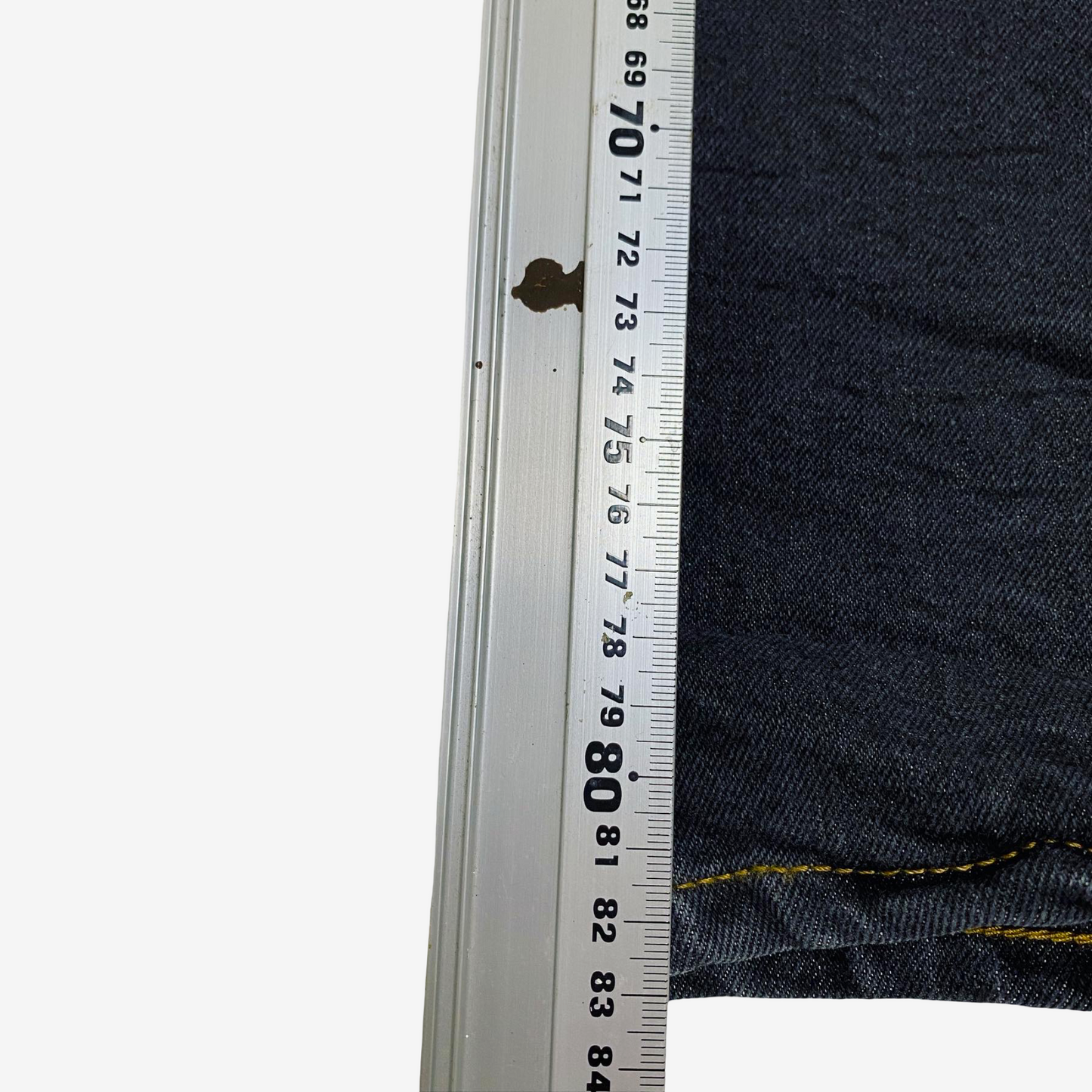 Karakuri Tamashii Japanese Koi Carp Embroidered Denim Jeans | Sakura Wagara Jeans | Made in Japan Style | Size 30