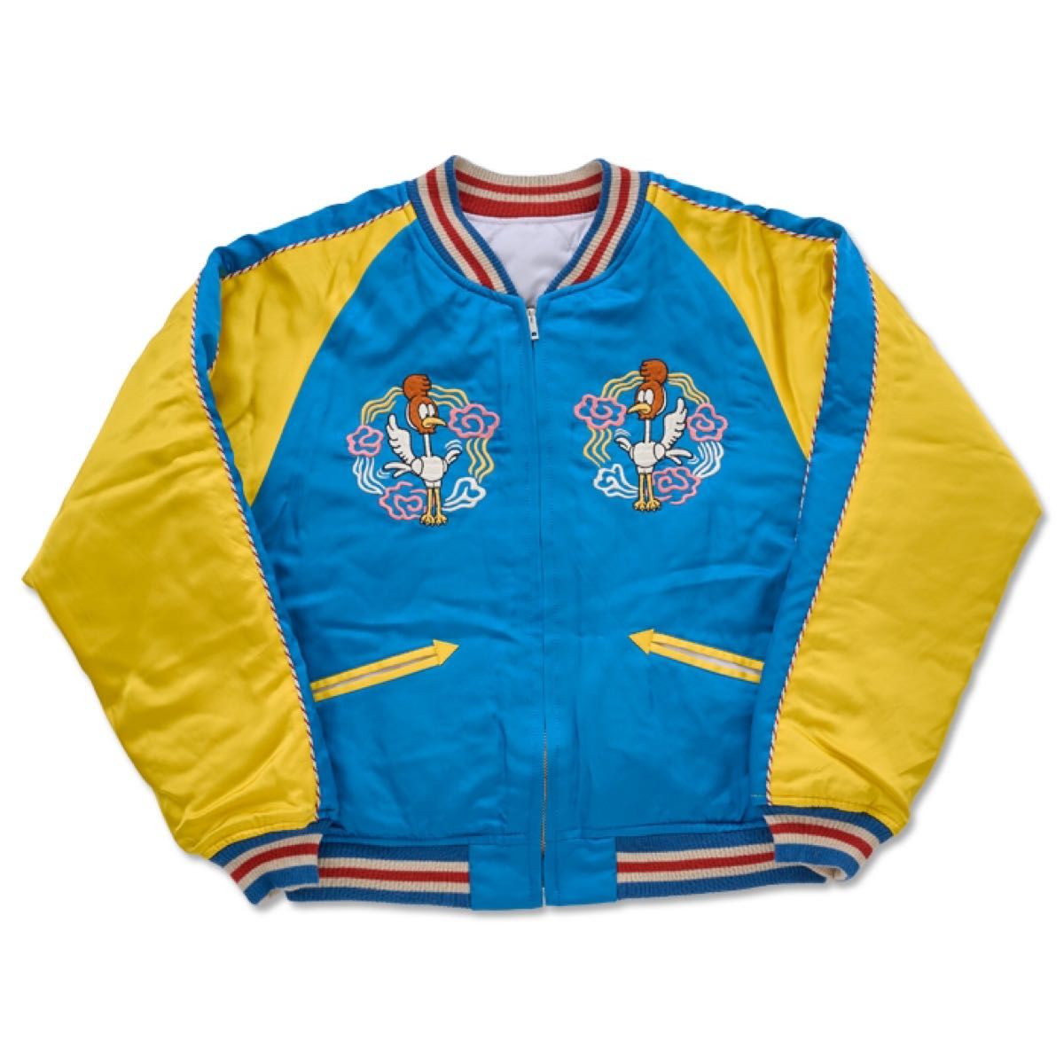 Setagaya Base Sukajan SEAF 97 Dragon Fuji Reversible Jacket Rare Japanese Embroidered Bomber
