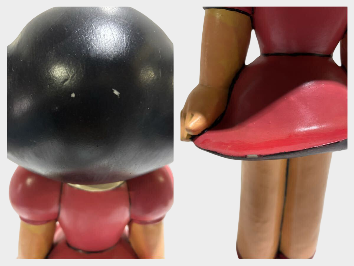 ATS / Bandai Tetsuwan Atom “Uran-chan” Hand-Made Repaint Vintage Showa Retro Figure (Large Format)