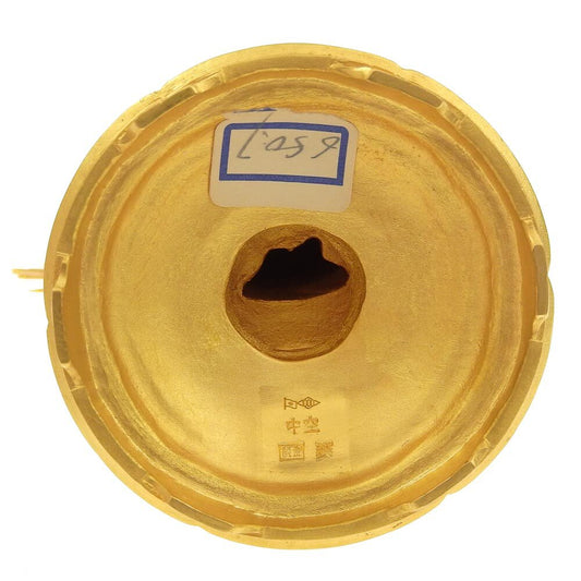 Solid K24 Yellow Gold Amida Buddha Statue — Radiant Halo Figure — High-Weight Collector-Grade Sacred Sculpture