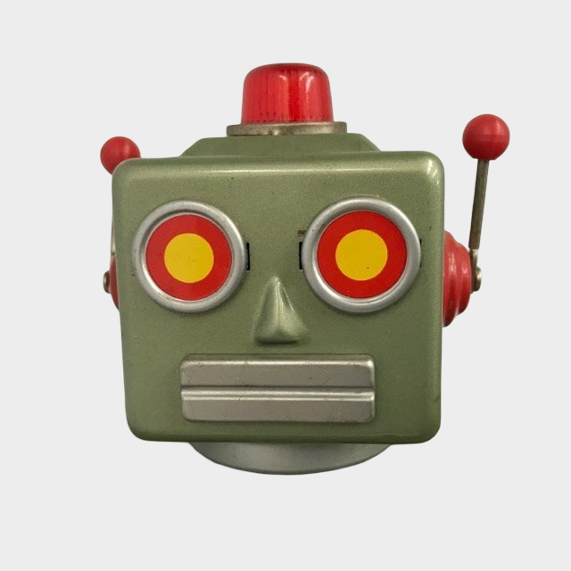 Vintage Japanese Star Strider AIJI-01 Tin Robot by Horikawa Japan | Boxed Vintage Battery Robot