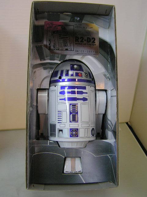 Star Wars Tin Age R2-D2 Wind-Up Tinplate Figure | Osaka Tin Toy Museum Japan Licensed Collectible Complete Box