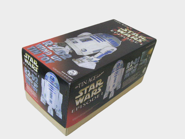 Star Wars Tin Age R2-D2 Wind-Up Tinplate Figure | Osaka Tin Toy Museum Japan Licensed Collectible Complete Box