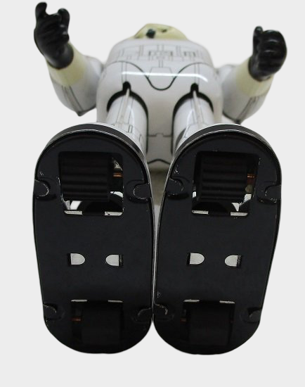 Star Wars Tin Age Stormtrooper Wind-Up Tinplate Figure  Osaka Tin Toy Museum Japan Licensed Collectible