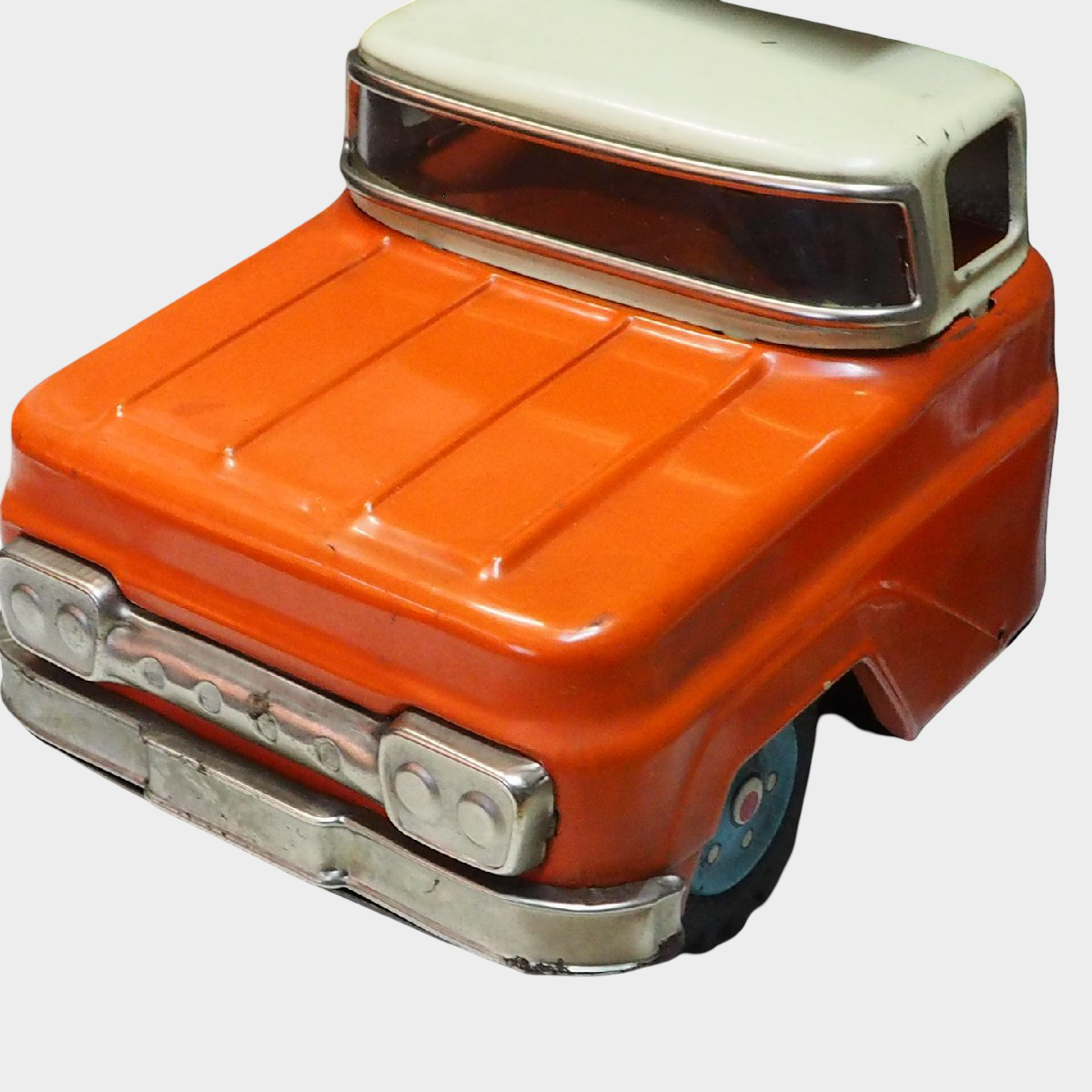 T.N. Nomura All New Auto Carrier Tin Truck with Box — Showa Japanese Transporter Set