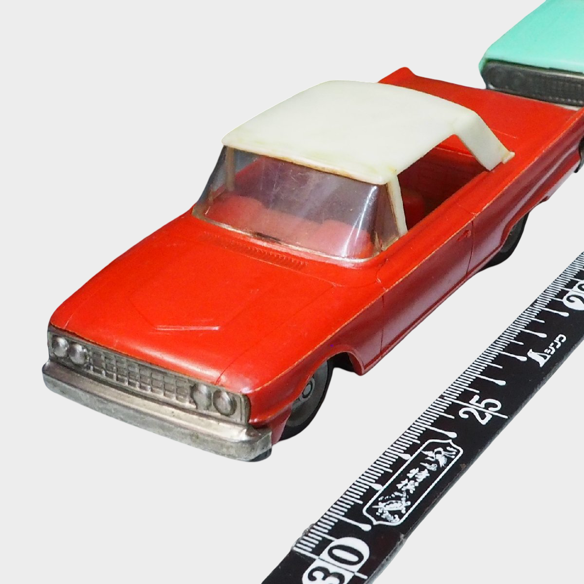 T.N. Nomura All New Auto Carrier Tin Truck with Box — Showa Japanese Transporter Set