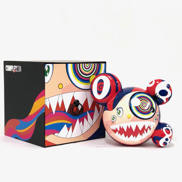 TAKASHI MURAKAMI Mr. DOB Red/Blue Limited Edition Sculpture 2016