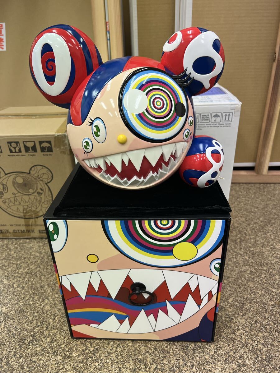 TAKASHI MURAKAMI Mr. DOB Red/Blue Limited Edition Sculpture 2016