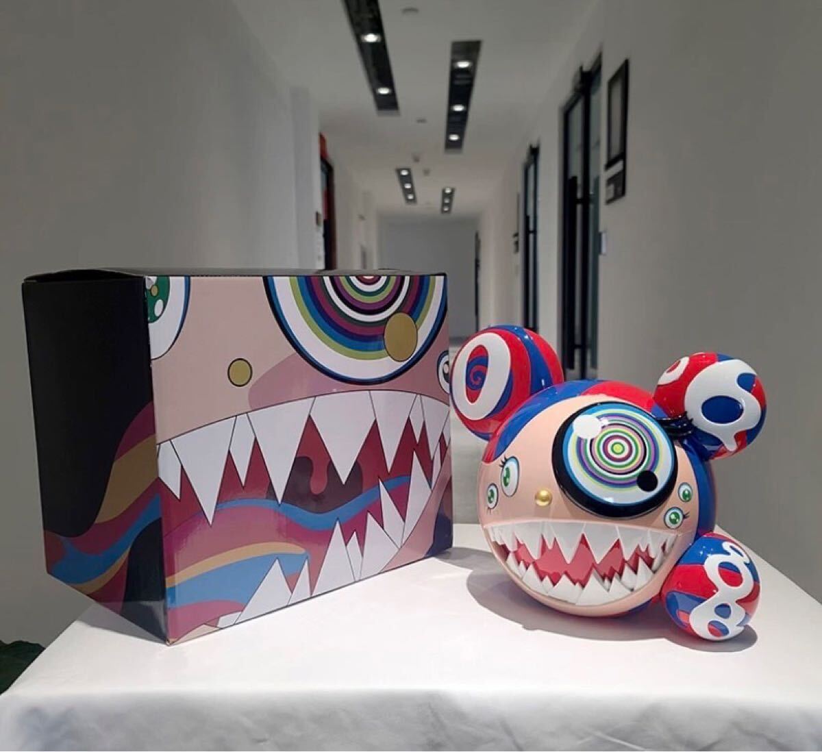TAKASHI MURAKAMI Mr. DOB Red/Blue Limited Edition Sculpture 2016
