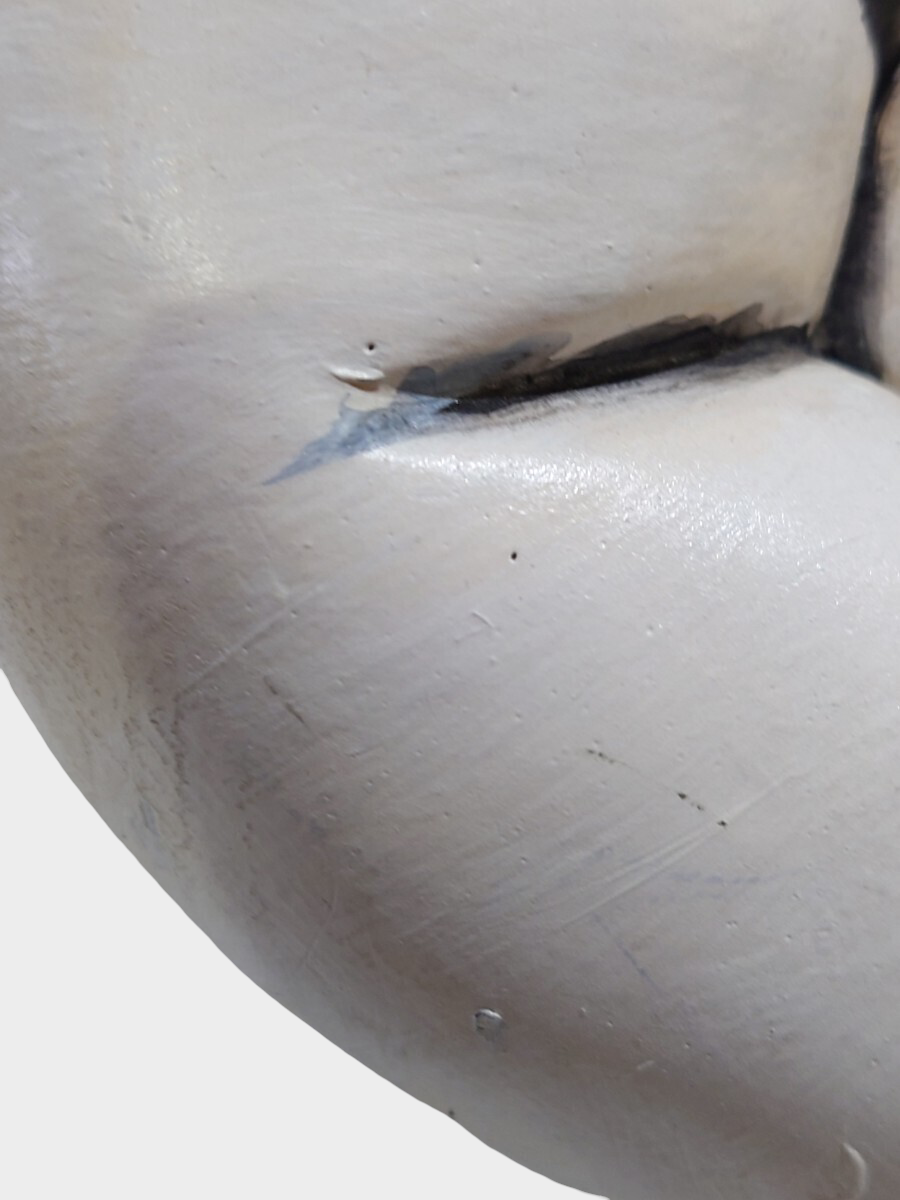 Tetsuwan Atomu Ochanomizu Hakase Large 50cm Figure ATS Licensed Repainted Showa Style Display Statue Japan