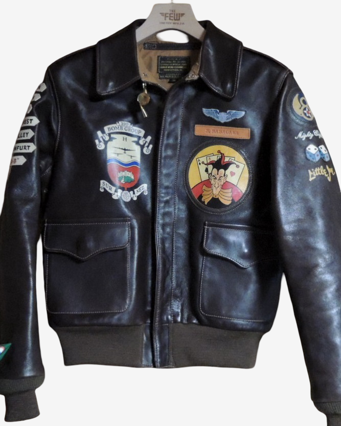 THE FEW A-2 Flight Jacket Doc’s Disciples Size 36 Custom King Full Custom Horsehide WWII Style Leather Jacket