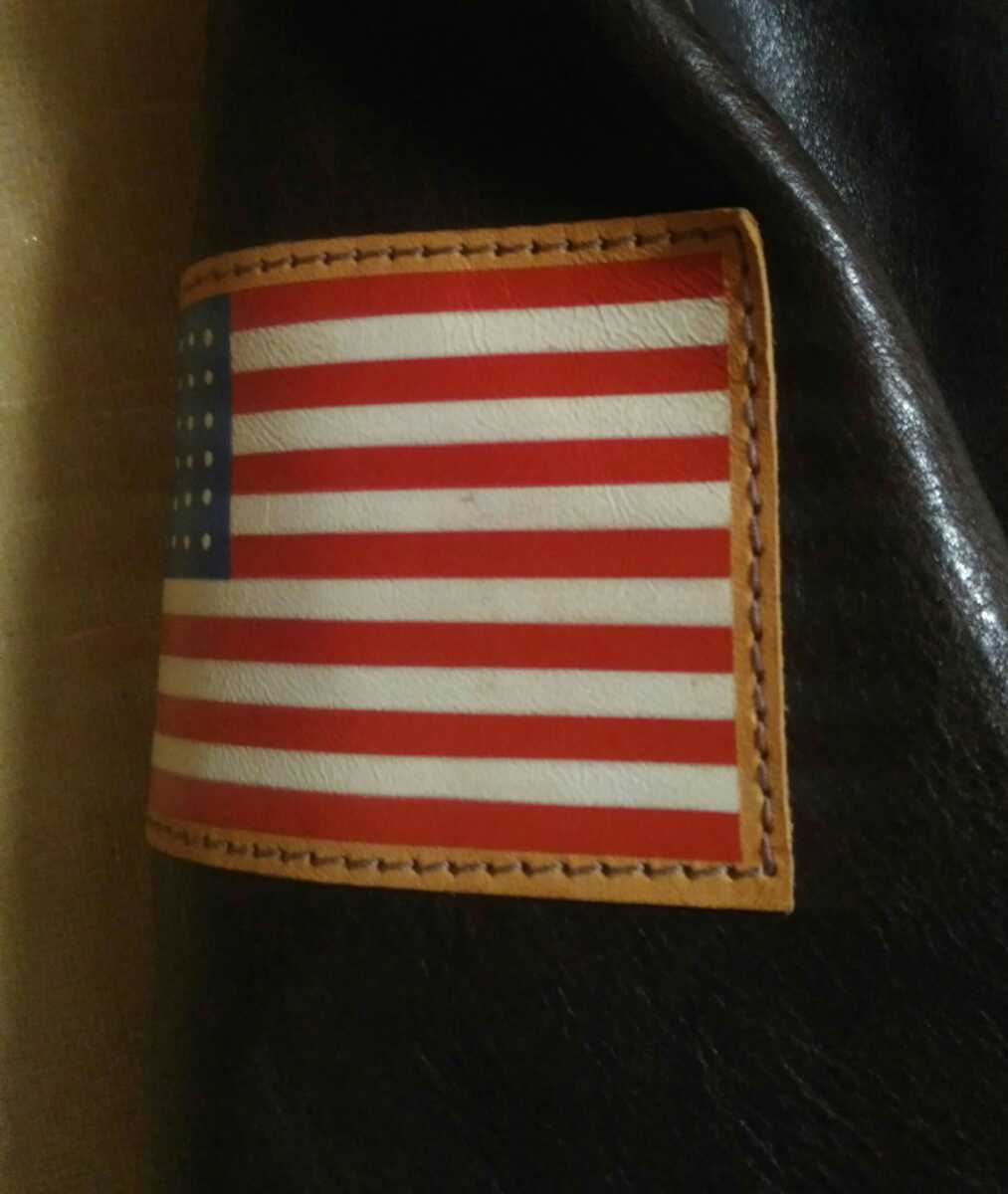 THE FEW A-2 Red Tails Mama Payload Jacket Size 38 Hand Painted WWII Bomber Nose Art Leather Jacket