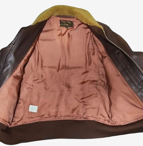 THE FEW M-422A Flying Tigers Jacket Edmund T Church Custom Goat Skin Pinup WWII AVG USN Flight Jacket NZ Made Size 40