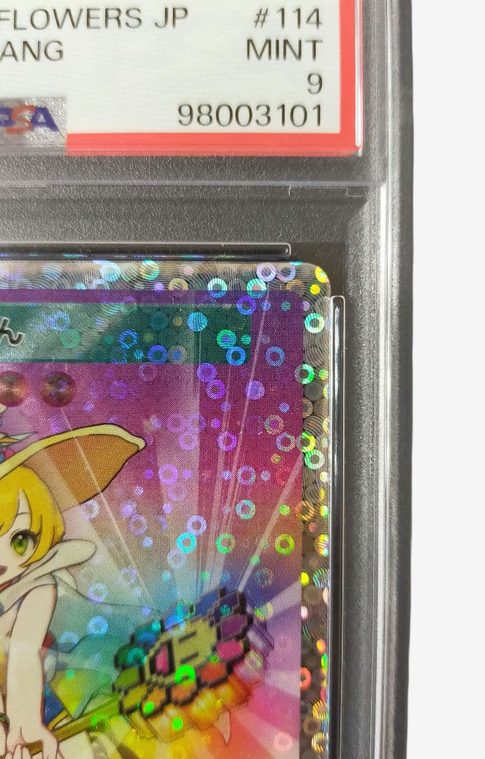 Takashi Murakami 108 Flowers Asa Borake-chan PSA 9 Japanese Holo Card Rare High-Tier Character Slab Collector Piece