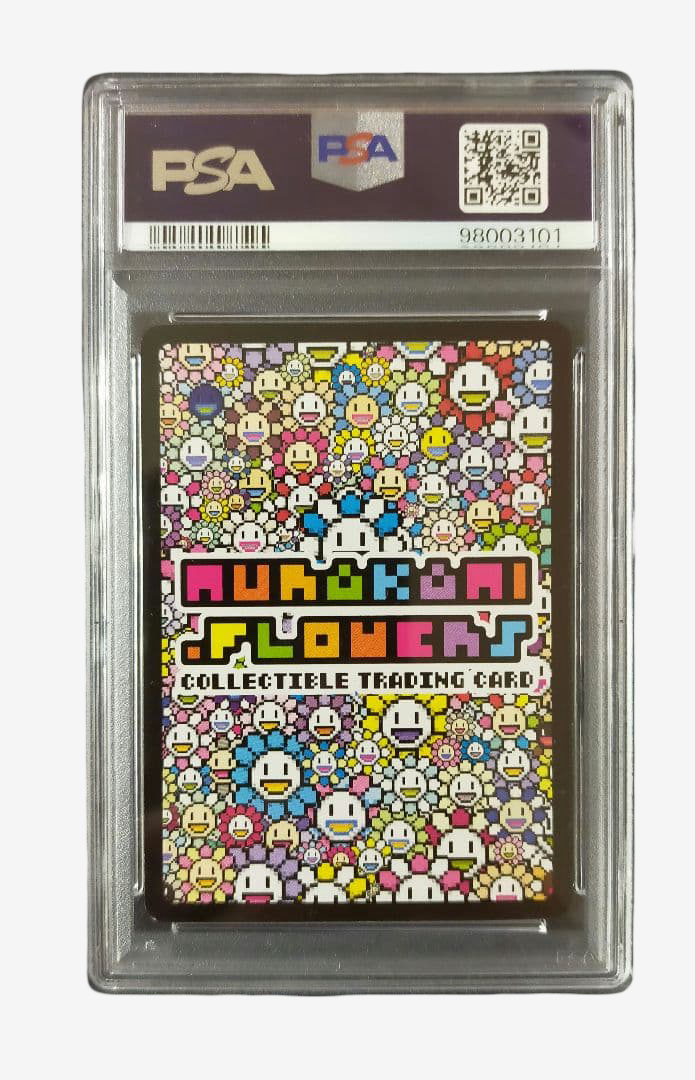Takashi Murakami 108 Flowers Asa Borake-chan PSA 9 Japanese Holo Card Rare High-Tier Character Slab Collector Piece