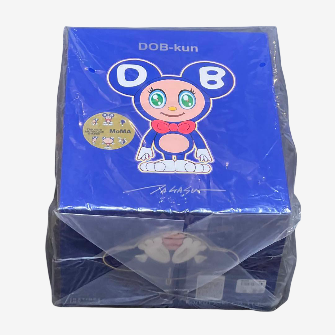 Takashi Murakami DOB-kun MoMA Exclusive Figure Blue Limited 400 Rare Kaikai Kiki INSTINCTOY Art Toy