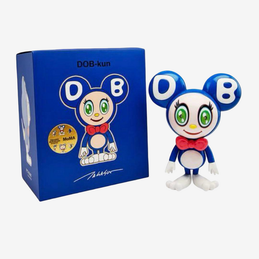Takashi Murakami DOB-kun MoMA Exclusive Figure Blue Limited 400 Rare Kaikai Kiki INSTINCTOY Art Toy