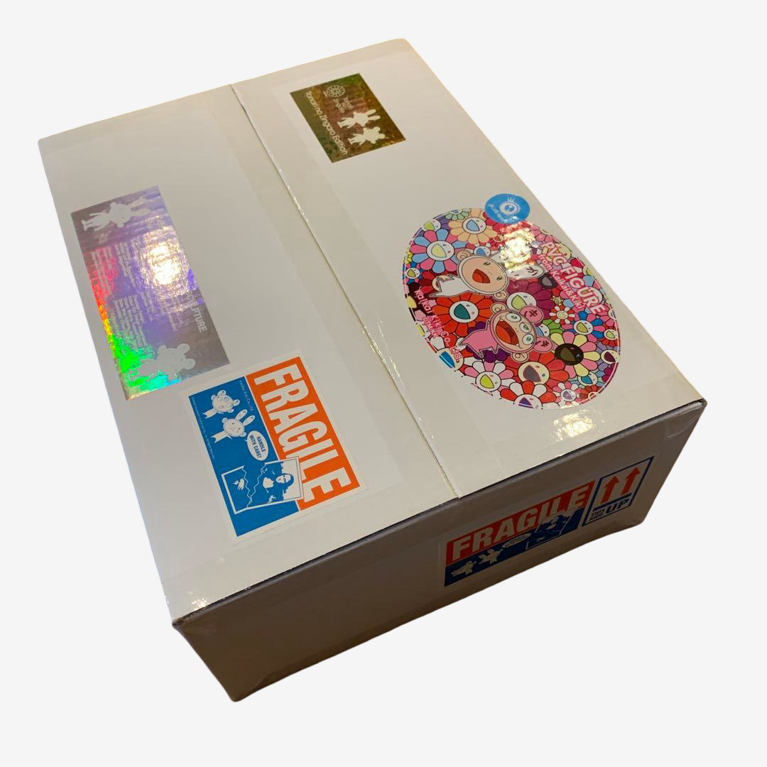 Takashi Murakami Kaikai Kiki BLUE Eyes Soft Vinyl Figure Set Sealed Rare Designer Art Sculpture Kaikai Kiki