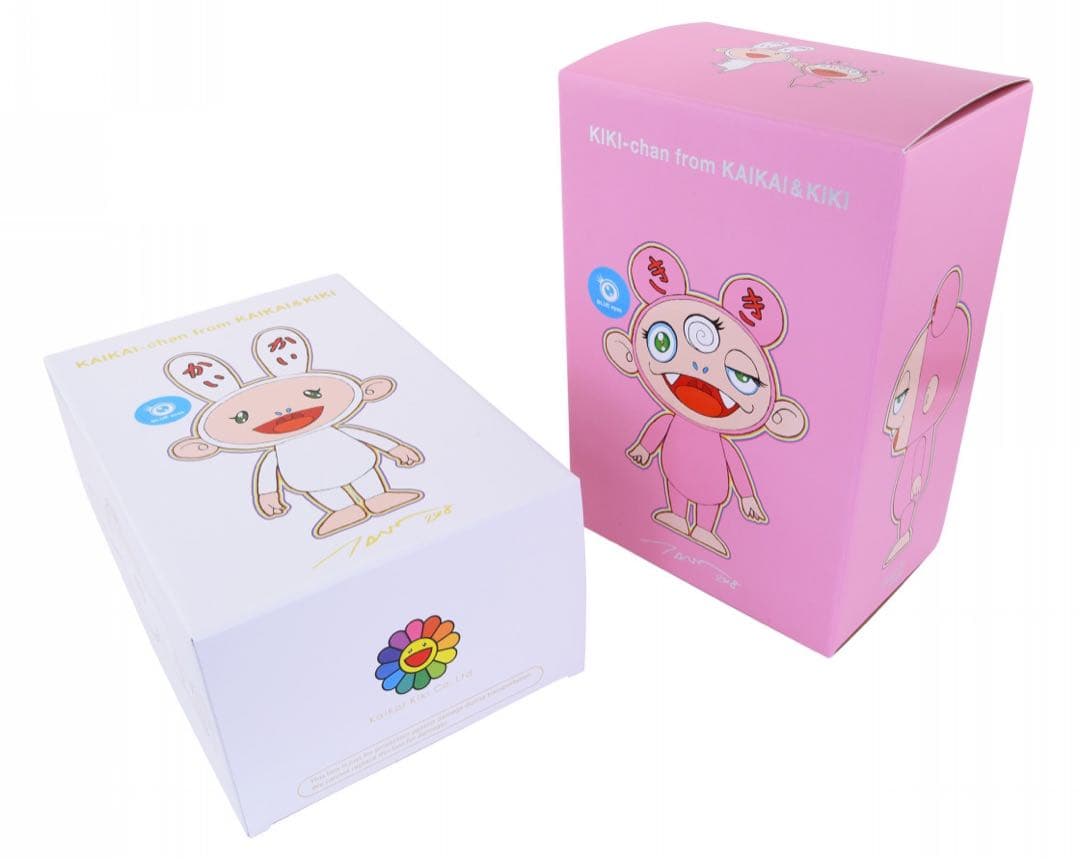 Takashi Murakami Kaikai Kiki BLUE Eyes Soft Vinyl Figure Set Sealed Rare Designer Art Sculpture Kaikai Kiki