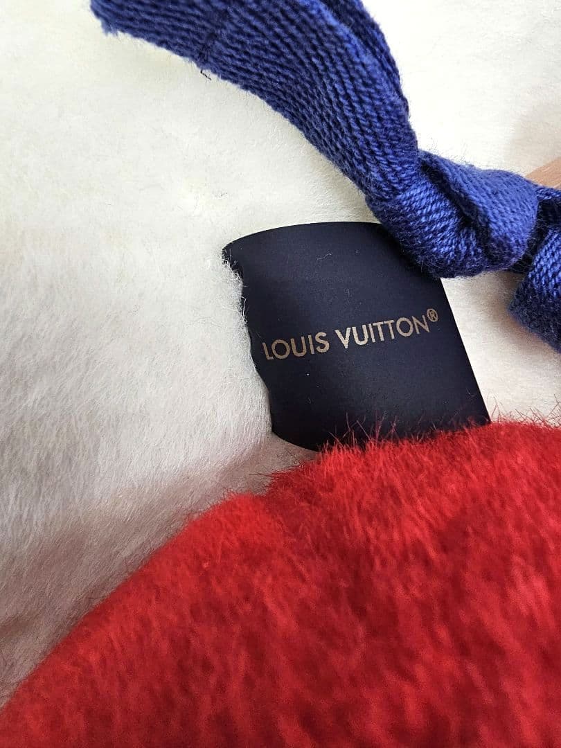 Rare 2-Piece Louis Vuitton x Takashi Murakami Panda Plush GI1417 Superflat Art Toy Kaikai Kiki Character Collectible Figure Doll Toys Japan