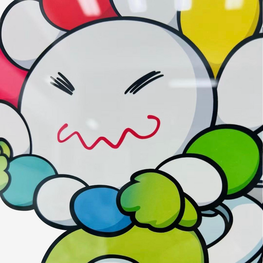 Takashi Murakami Puuuu Print ED100 Superflat Art Kaikai Kiki Silkscreen Contemporary Japanese Pop Art