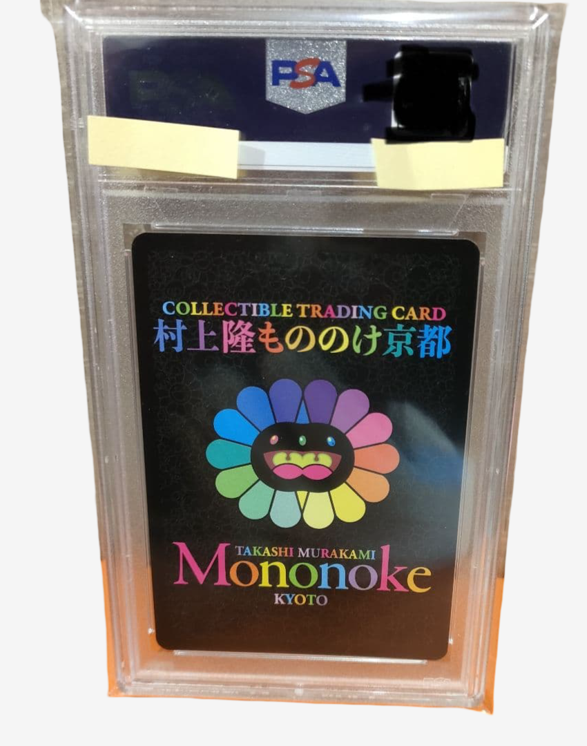 Takashi Murakami Flowers Raijin PSA 10 Foil Card MMK-009 Mononoke Kyoto Limited Tax Limited Ultra Rare Gem Mint Collectible