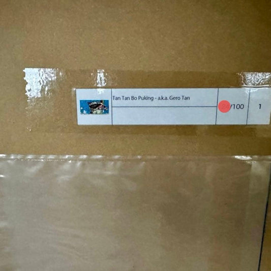 Takashi Murakami Tan Tan Bo Puking Gero Tan Silkscreen ED100 Rare Superflat Art Print Large Format