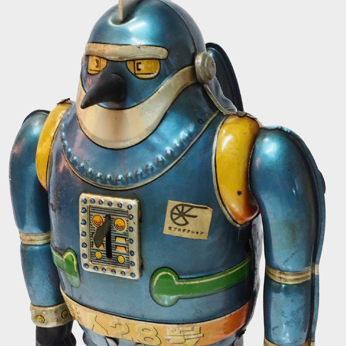 Tetsujin 28 No.3 Battery Operated Tin Robot with Box – Nomura Japan Showa Era Classic